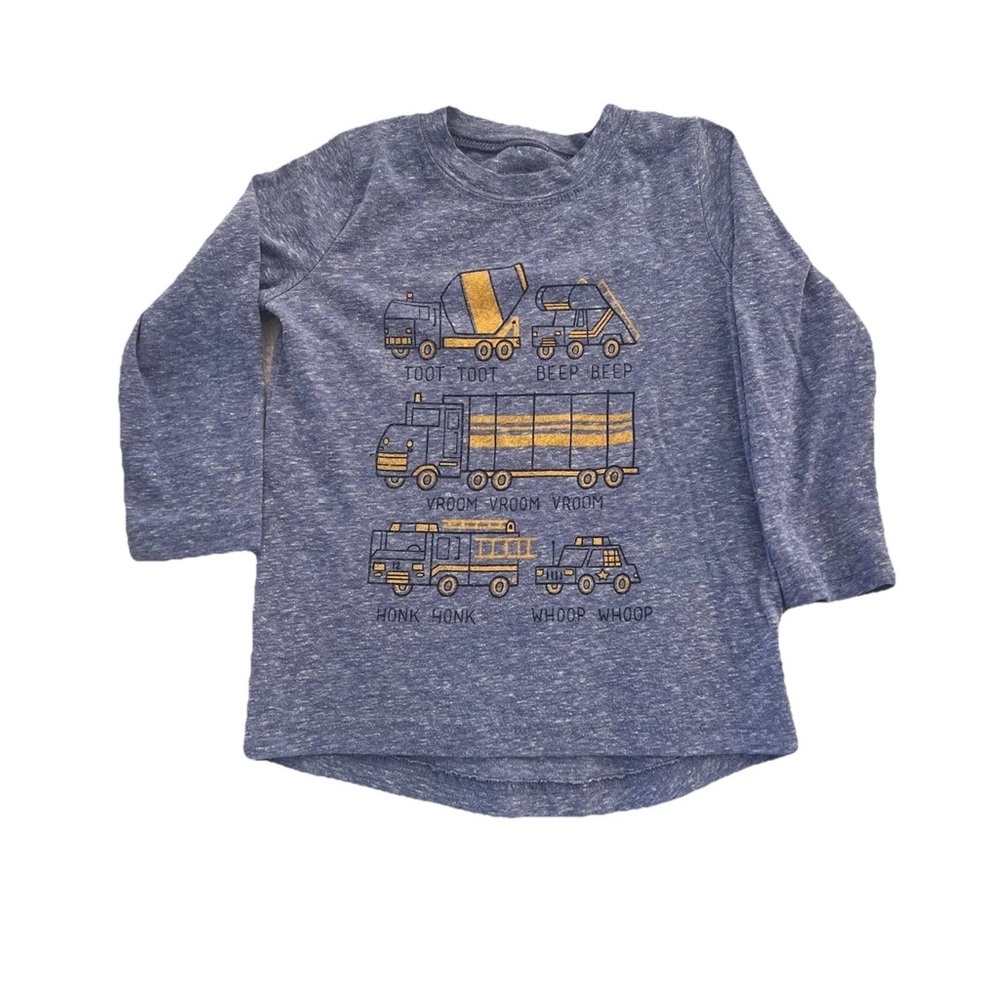 Boys 2T Shirts & Sweatshirts Lot of 10 | Long Sleeve Tops | Fall Winter Bundle - Picture 6 of 9